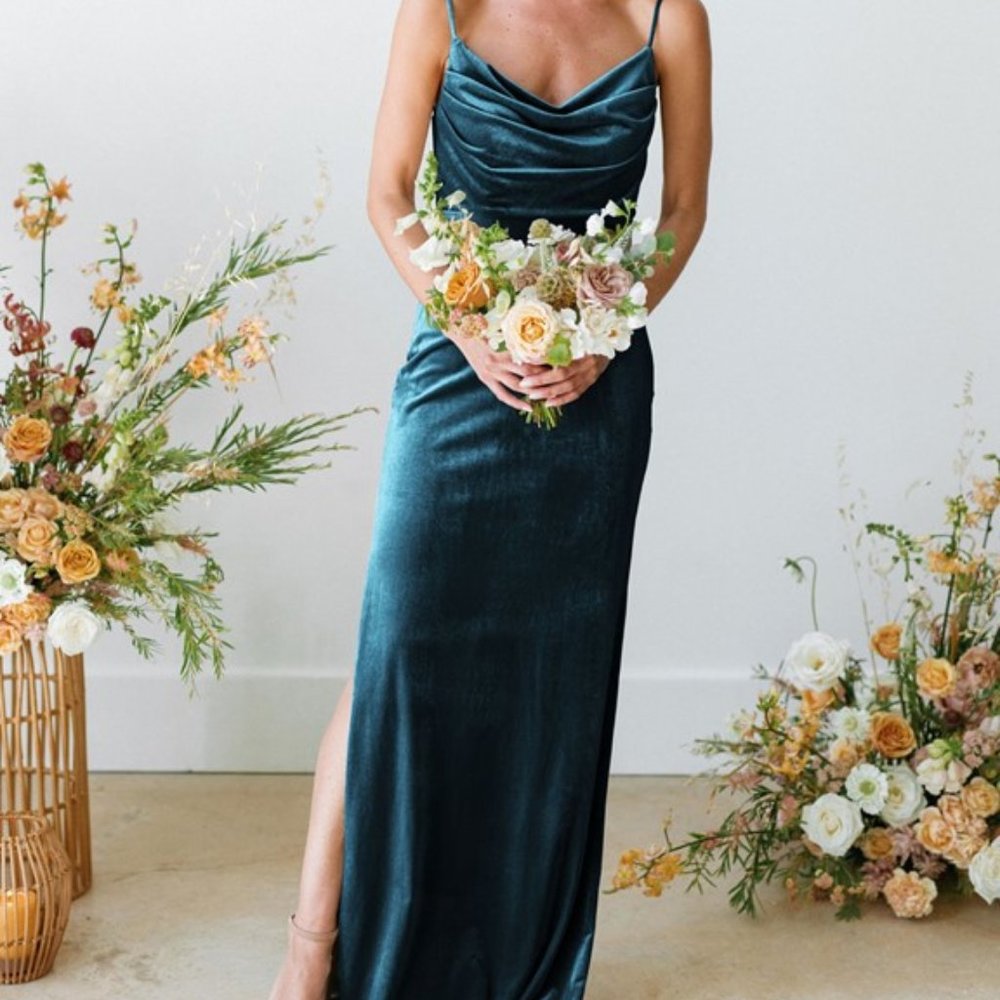 Maternity Revelry Skye Dress (Size 16, Desert Blue)